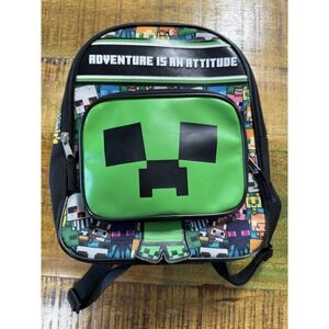 Minecraft - Creeper Face Mini Backpack 11" Gaming Bag Boys Girls Creeper Fans